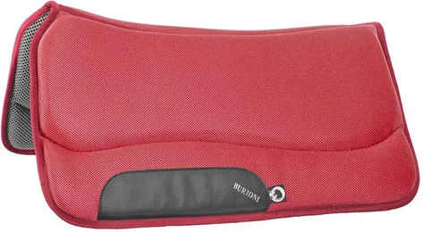 Produktbild von Burioni Western-Sattelpad für Ponys Techno Sympanova in Rot aus Polyester