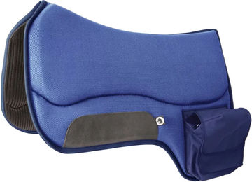 Produktbild von Burioni Westernteppich TTech Pockets für Pferde mit Sympatex in Blau