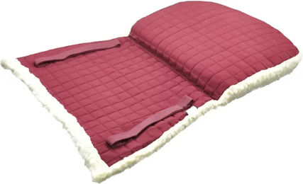 Produktbild von Burioni Woll- und Baumwollpad für Pferde in Rosa und Rot