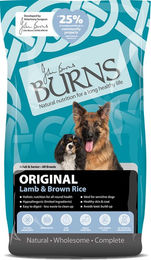 Produktbild von Burns Adult & Senior Hypoallergenes Hundefutter Lamm & brauner Reis 2 x 12 kg - 2 x 12 kg