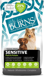 Produktbild von Burns Adult & Senior Sensitive Hundefutter Schwein mit 12 kg - 2 x 12 kg