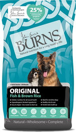 Produktbild von Burns Adult & Senior Trockenfutter Fisch Hypoallergen Light 12 kg - 12 kg