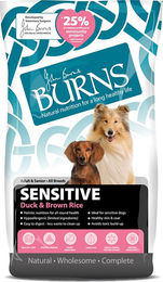 Produktbild von Burns Hundefutter Adult & Senior Sensitive Ente & brauner Reis 12 kg - 2 x 12 kg