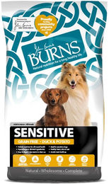 Produktbild von Burns Hundefutter Adult & Senior Sensitive Ente & Kartoffel Trockenfutter 12 kg