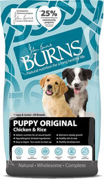 Produktbild von Burns Puppy Original Hundefutter Huhn & Reis für Welpen 2 x 12 kg - 2 x 12 kg