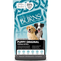 Produktbild von Burns Puppy Original Hundefutter Huhn & Reis für Welpen 2 x 12 kg - 2 x 12 kg