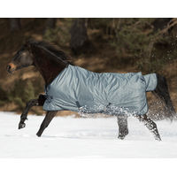 Produktbild von Busse 155 Weidedecke Outdoordecke Grau Navy 100g Windchill