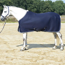 Busse Abschwitzdecke 3D AIR aus Nylon in Navy Blau 125 cm – Bild 1 von 7