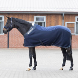 Busse Abschwitzdecke 3D Air Fleece Premium Navy 125 cm – Bild 1 von 8