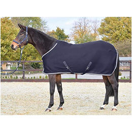 Busse Abschwitzdecke 3D Air für Pferde Navy 135 cm – Bild 1 von 6
