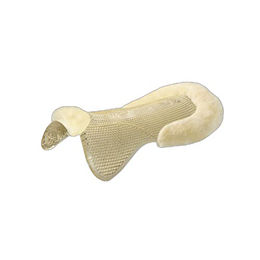 Busse Acavallo Just Gel Half Pad mit Lammfell in Natur Medium – Bild 1 von 2