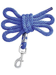 Busse Anbindestrick SPIRAL aus Kunststoff in Blau und Silber - 2 m – Bild 1 von 2