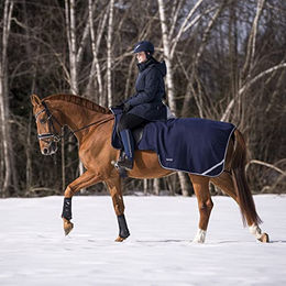 Busse Ausreitdecke Fleecetrainer III Fleece Blau – Bild 1 von 5