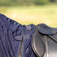 Produktbild von Busse Ausreitdecke Flexi Fly III Fliegendecke Blau Größe 145