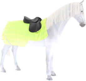 Busse Ausreitdecke Reflection Gelb Polyester mit 155 cm Rückenlänge – Bild 1 von 3