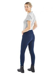 Busse Damenreithose Madeira Knie-Grip II mit Kniebesatz Marine Blau Größe 42 – Bild 1 von 2