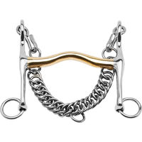 Produktbild von Busse Dressurkandare Kaugan Gebiss mit verjüngter Zungenfreiheit 12 mm 10.5 Silber