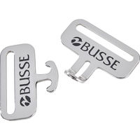 Produktbild von Busse Ersatzset Decken mit T-Verschluss aus Metall in Silber