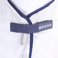 Produktbild von Busse Everline Transport-Fliegendecke Stripe Silber Navy mit 105 cm Rückenlänge