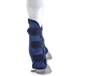 Busse Fliegen-Gamaschen Comfort II für Warmblut in Navy Blau aus Polyester 4er Set – Bild 1 von 12