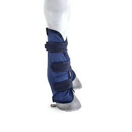 Busse Fliegen-Gamaschen Comfort II Navy für Vollblut 4er Set – Bild 1 von 10