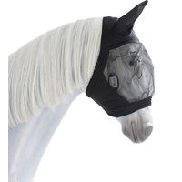 Produktbild von Busse Fliegenmaske FLY BUCKLER GAP II für Warmblut in Schwarz aus Nylon