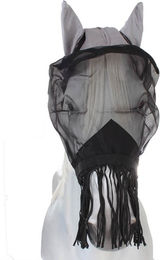 Busse Fliegenmaske Fly Cover Fransen Gap II für Pferde aus Nylon – Bild 1 von 4