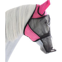 Produktbild von Busse Fliegenmaske Fly Cover Pro für Shetty in Rosa Schwarz