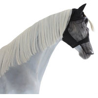 Produktbild von Busse Fliegenmaske Fly Cover Pro Gap II für Ponys in Schwarz aus Nylon