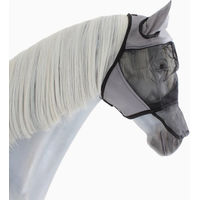 Produktbild von Busse Fliegenmaske Fly Cover Pro Shetty aus Nylon in Grau/Schwarz