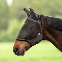 Produktbild von Busse Fliegenmaske Fly Guard II für Ponys in Schwarz aus Polyester
