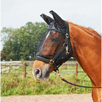 Produktbild von Busse Fliegenmaske Fly Guard Plus aus Fleece in Schwarz
