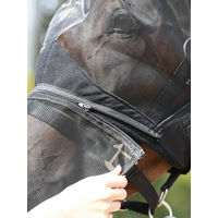 Produktbild von Busse Fliegenmaske Fly Protector für Warmblut in Schwarz