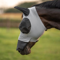 Produktbild von Busse Fliegenmaske Twin Fit Flexi MU Größe WB Grau