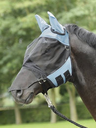Busse Fly Cover Pro Fliegenmaske für Warmblut aus Nylon – Bild 1 von 3