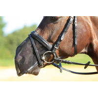 Produktbild von Busse Fly Protector Nüsternschutz für Ponys in Schwarz