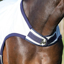 Busse Führanlagendecke Fly Comfort Fliegendecke Silber Navy Größe 145 – Bild 1 von 7