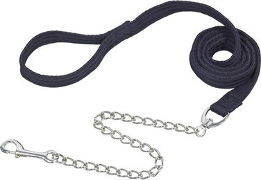 Busse Führleine Soft mit Kette Blau - 2 m – Bild 1 von 3