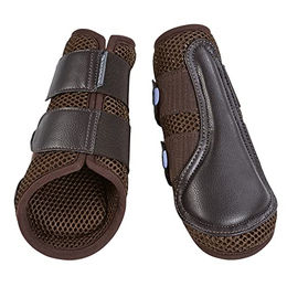 Busse Gamaschen 3D Air Effect aus Kunstleder Braun XL – Bild 1 von 4