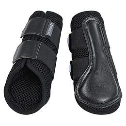 Busse Gamaschen 3D AIR EFFECT aus Kunstleder Schwarz Größe M – Bild 1 von 2