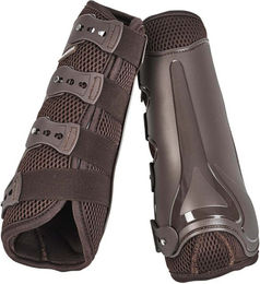 Busse Gamaschen Dressage-Pro-Mesh Braun mit 3D-Netzgewebe Größe M – Bild 1 von 1