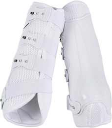 Busse Gamaschen Dressage-Pro-Mesh mit 3D-Mesh-Gewebe Weiß Größe L – Bild 1 von 2