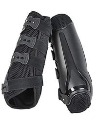 Busse Gamaschen Dressage-Pro-Mesh Schwarz XL – Bild 1 von 2