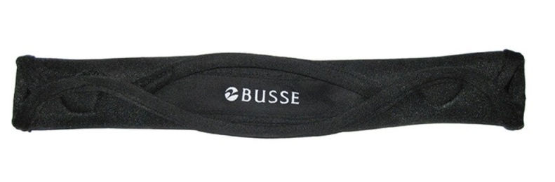 Busse Halfterpolster Genickschoner Soft Schwarz für Warmblut - 1 Stk. – Bild 1 von 3