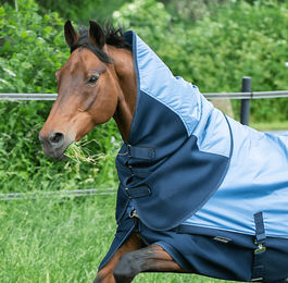 Busse Halsteil 3D Air Rain aus Polyester Eisblau/Navy Größe L – Bild 1 von 1