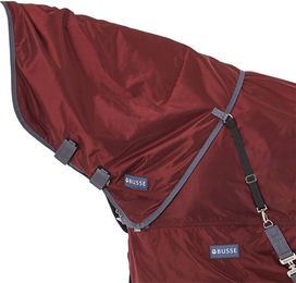Produktbild von Busse Halsteil Flexible Pro Decke aus Nylon Grau Größe S 100g - 100 g
