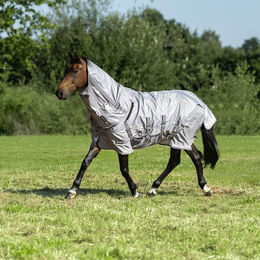Produktbild von Busse Halsteil Rainfly BK Decke aus Polyester in Schwarz Grün oder Grau Größe S