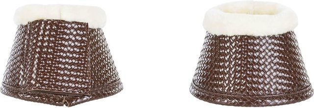 Busse Hufglocken Braided-Plush Braun Größe S – Bild 1 von 1