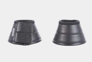 Busse Hufglocken Comfy aus Kunstleder Schwarz XL – Bild 1 von 2