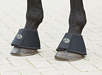 Busse Hufglocken SOFT Gamaschen XXL Weiß Schwarz – Bild 1 von 5